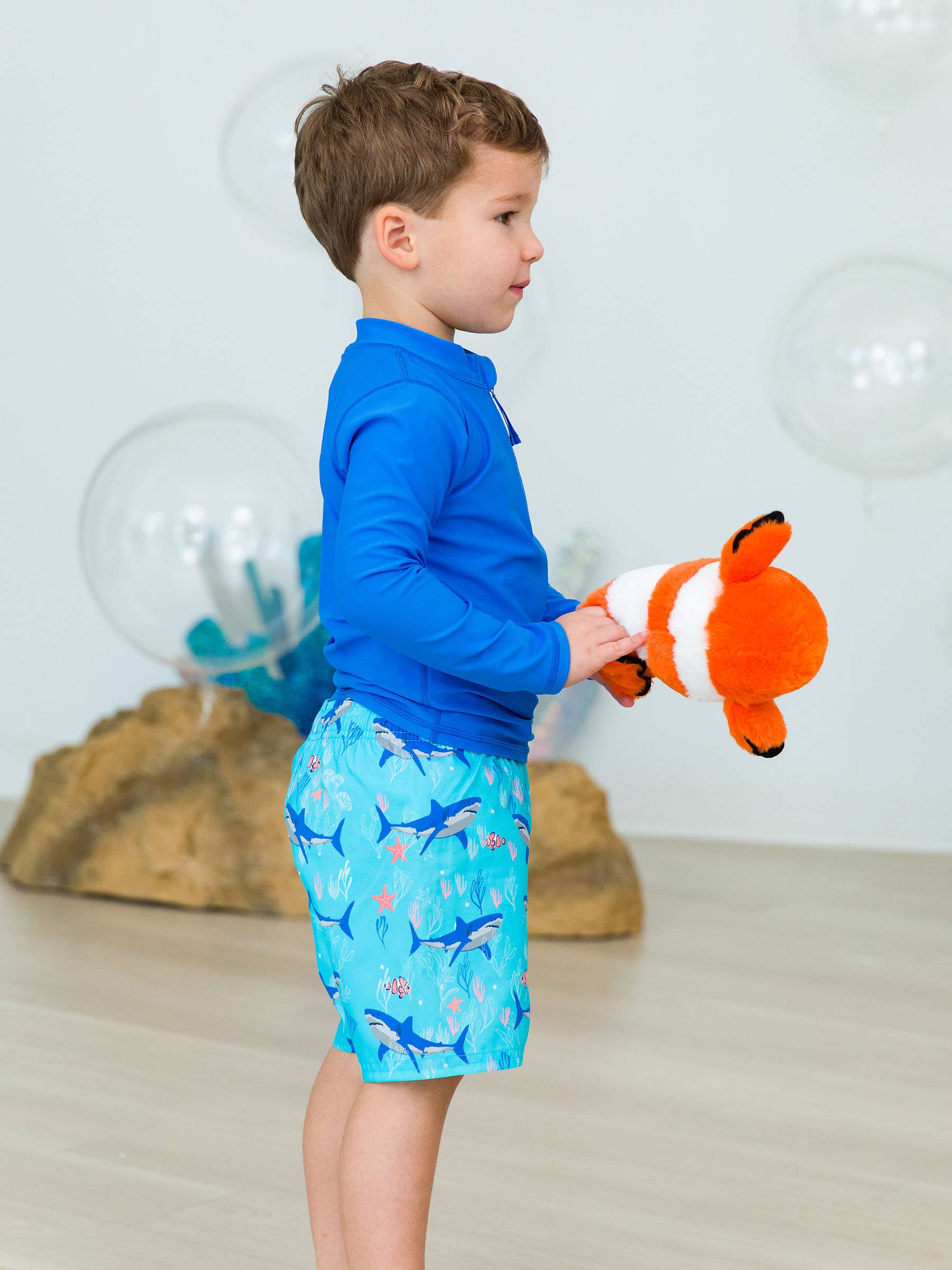 Boys Fintastic Swim Trunks