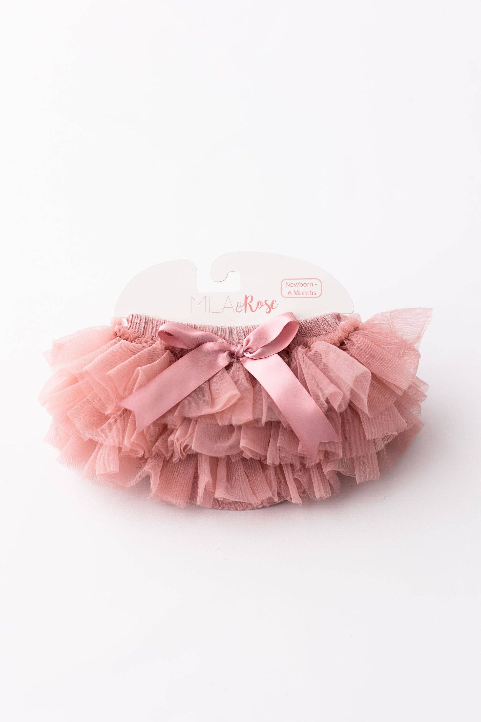 Vintage Pink Ruffle Tutu Bloomer