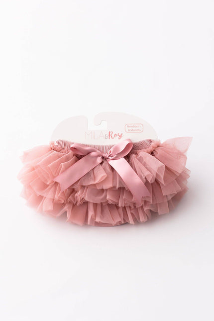 Vintage Pink Ruffle Tutu Bloomer