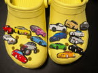 Pick your own Cars race cars shoe charms