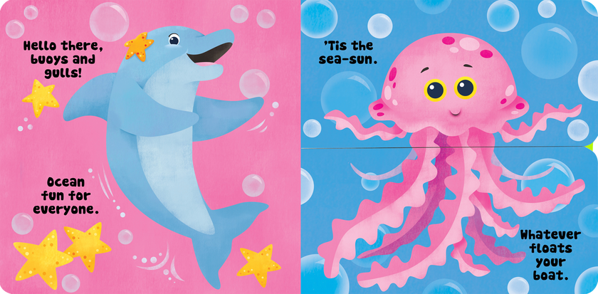 Ocean Commotion - Lift-a-Flap to Mix and Match Board Book