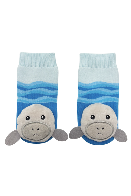 Baby Manatee Boogie Toes Rattle Socks