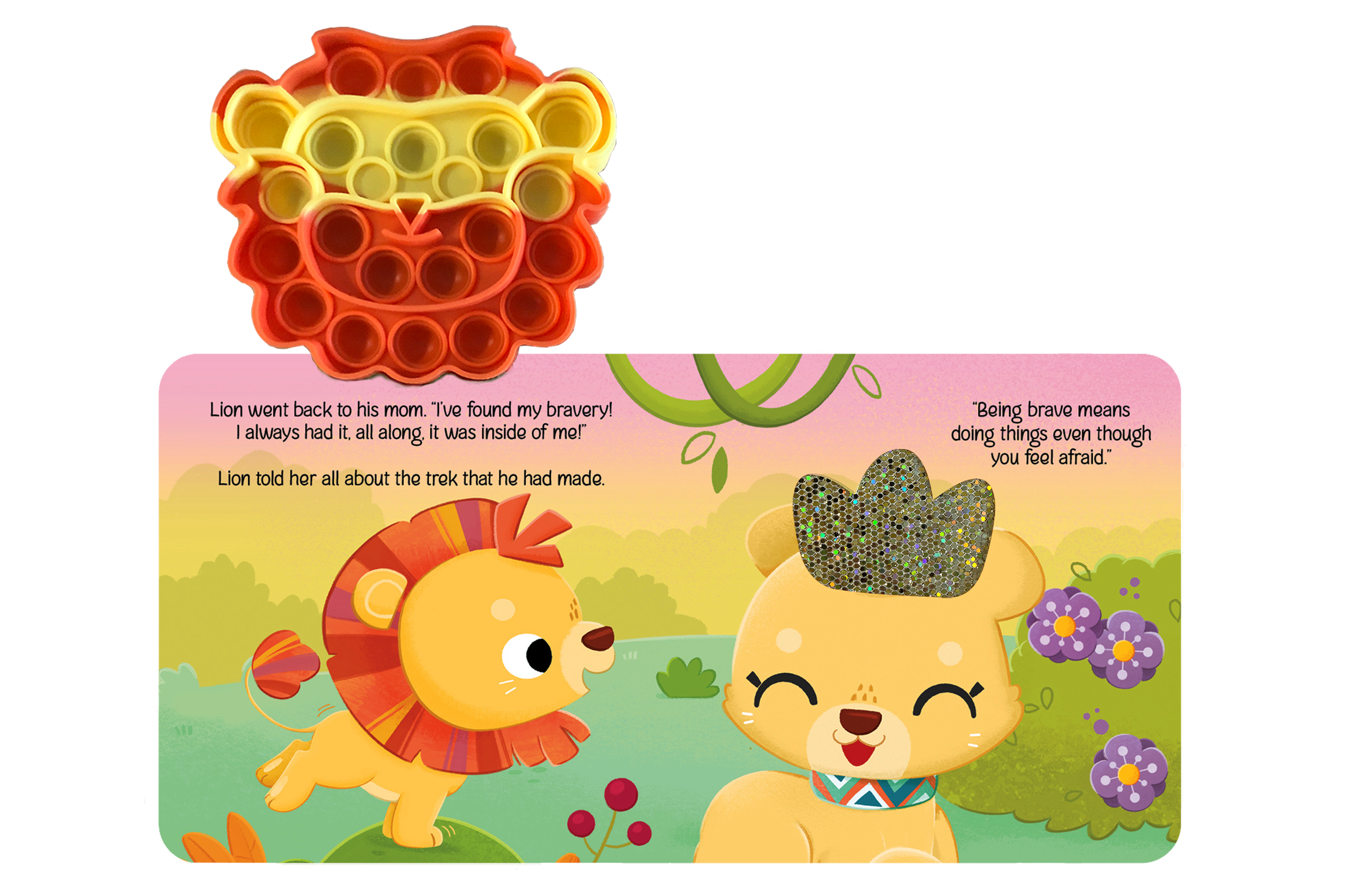 Little Lion - Your Sensory Fidget Friend Board Book