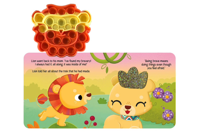 Little Lion - Your Sensory Fidget Friend Board Book