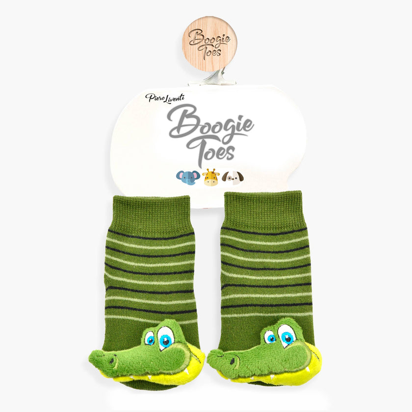 Alligator Rattle Socks