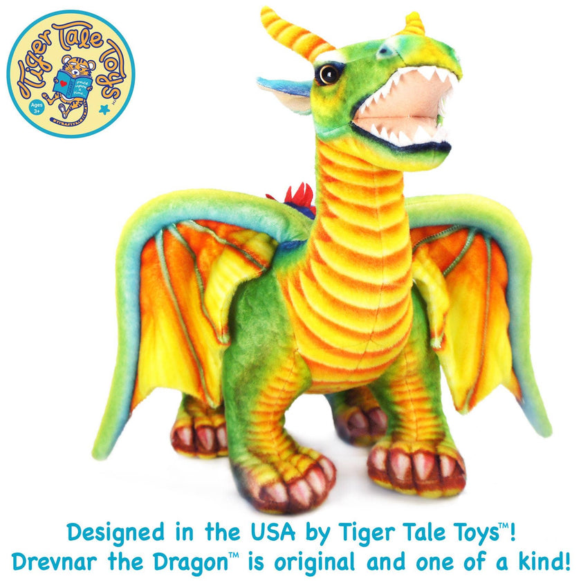 Drevnar The Dragon | 29 Inch Stuffed Animal Plush