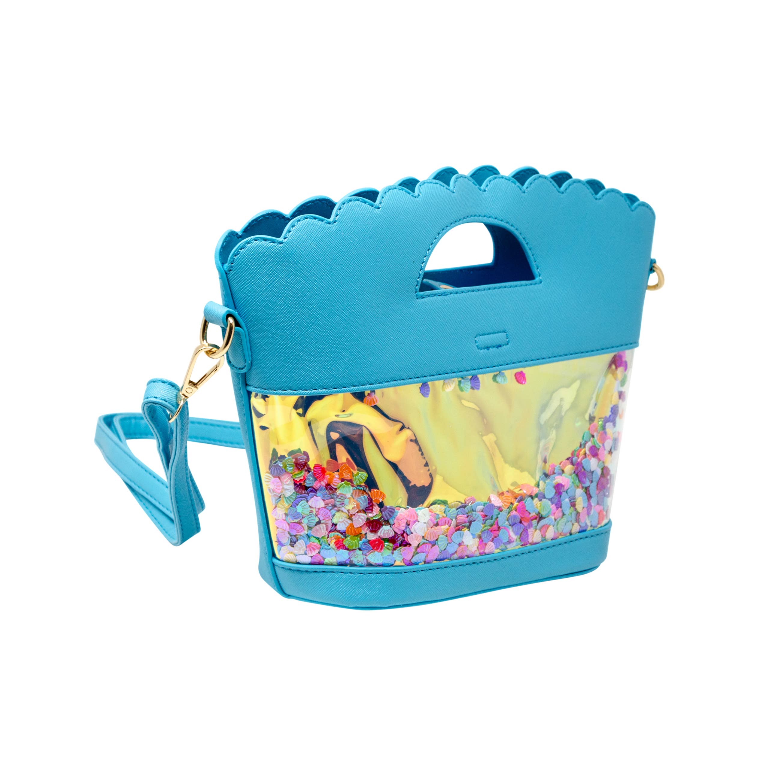 Mermaid Confetti Tote Bag