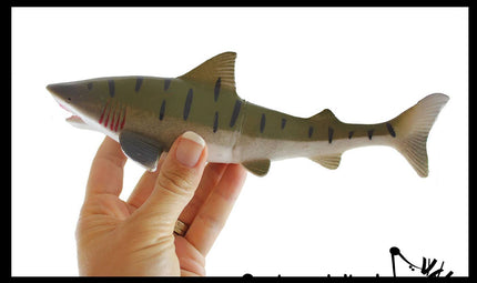 Jumbo Shark Figurine Toy - Large Realistic Replicas of Shark