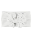White Big Bow Headband