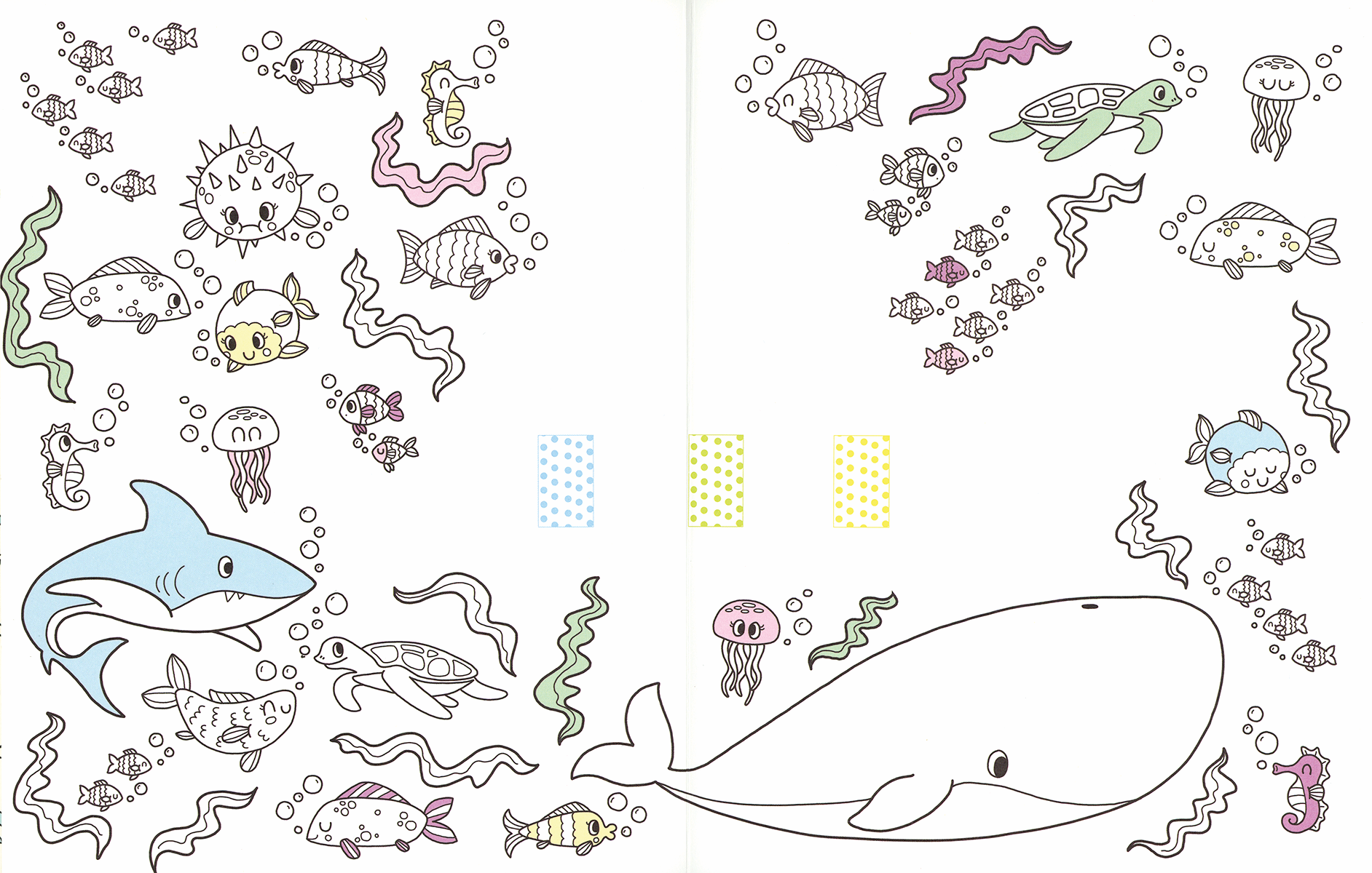 Color & Pop-Up: Mermaids Paperback Book