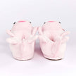 Lulu the Axolotl | Kid's Plush Animal Slippers with Grippers
