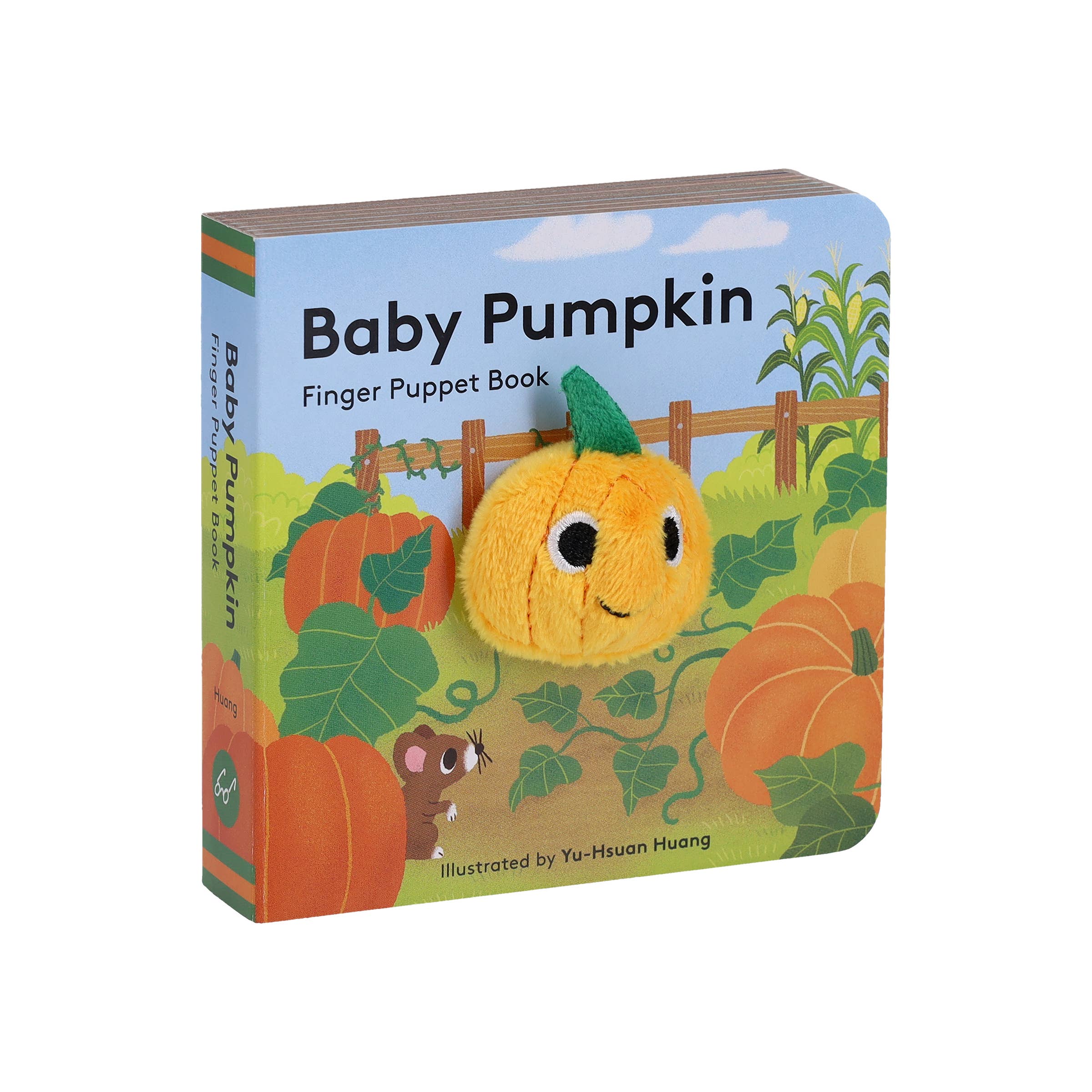 Finger Puppet Board Book- Baby Pumpkin