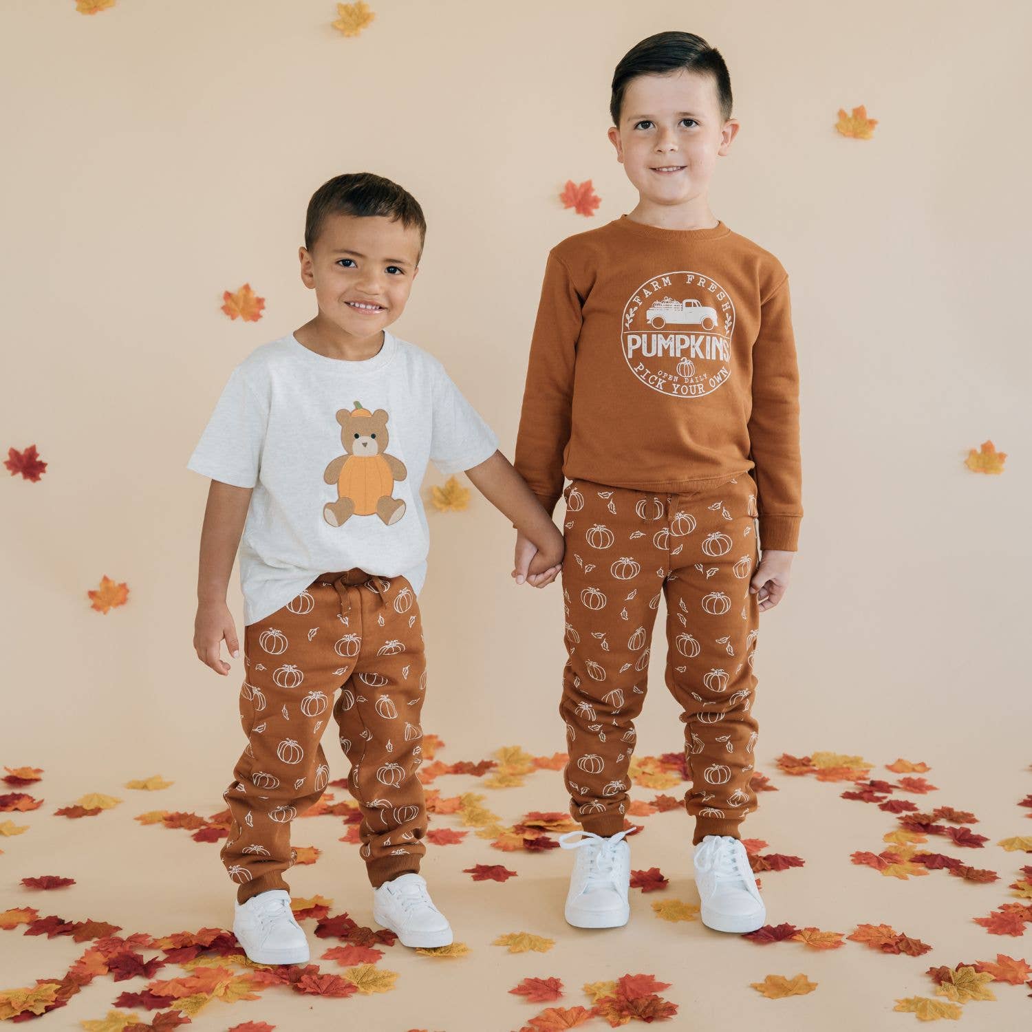Farm Fresh Pumpkins Sweatshirt - Boys Clothing -Fall Harvest