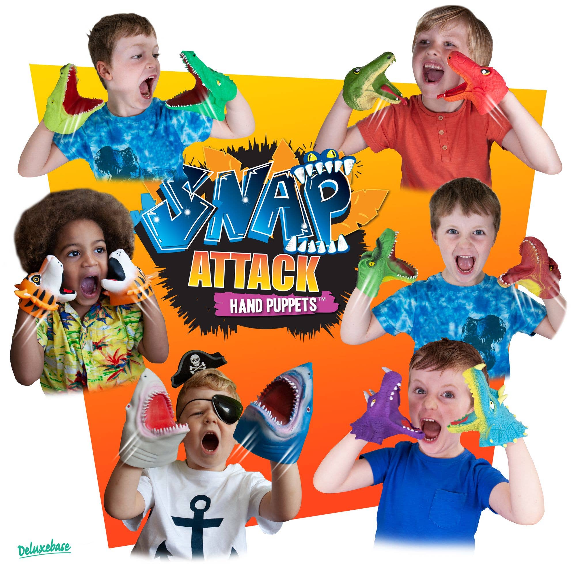Snap Attack - Shark Hand Puppet