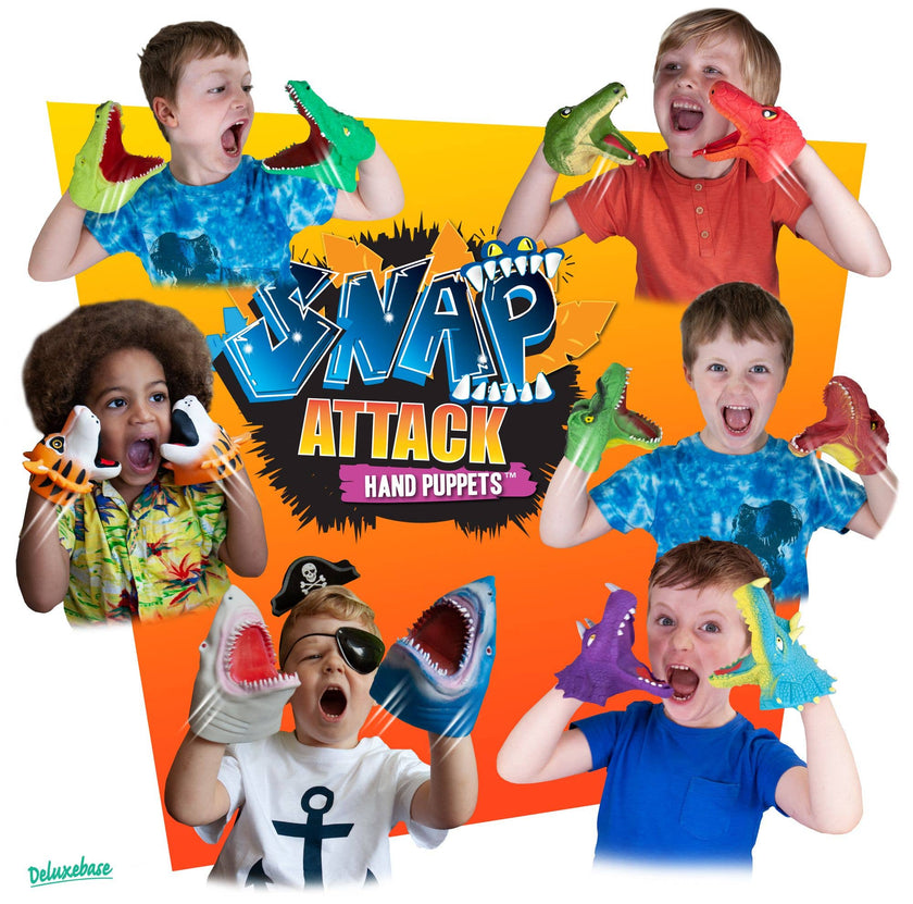 Snap Attack - Shark Hand Puppet