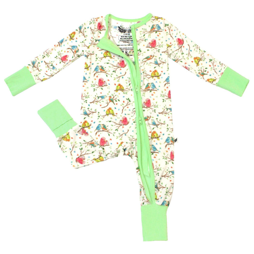 Love Birdees Bamboo Convertible Footie (NB-24m)