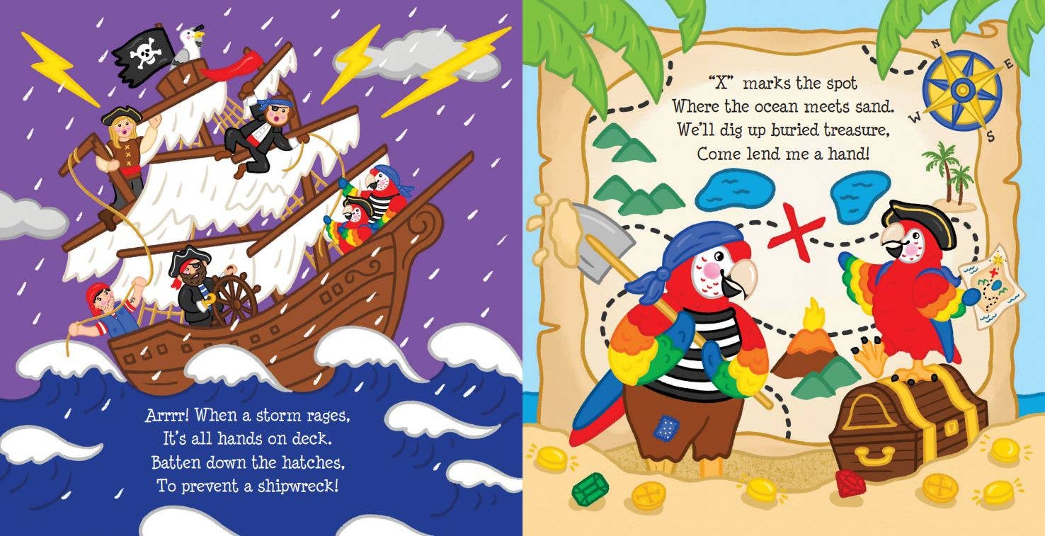 Hello, Pirates! Board Book