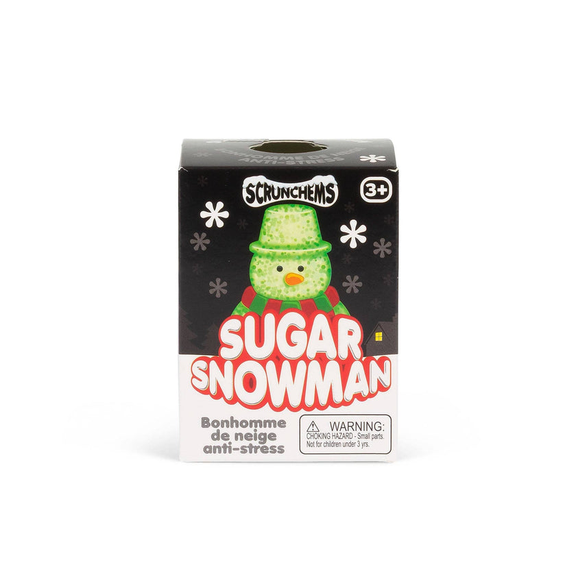 Scrunchems Sugar Snowman Squishy Fidget Toy