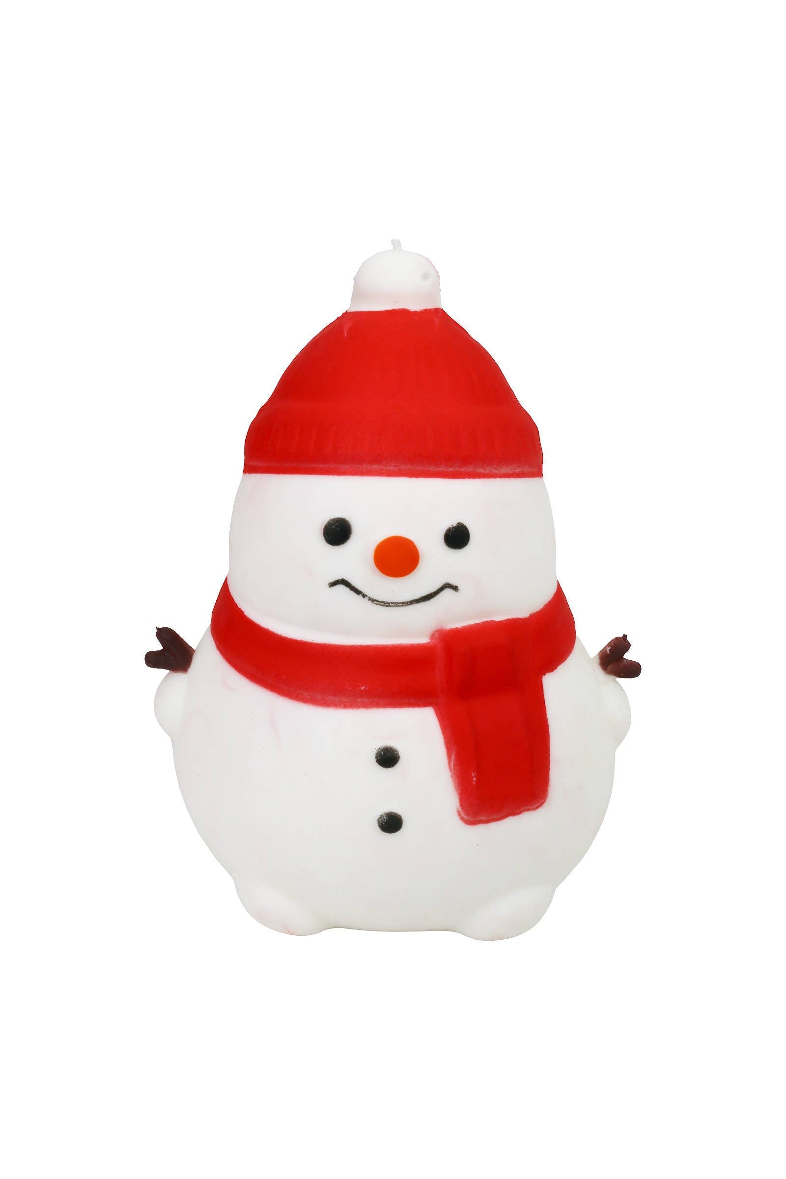 JUMBO 6 Inch Cute Snowman Fluffy Slime Filled Squishy Toy