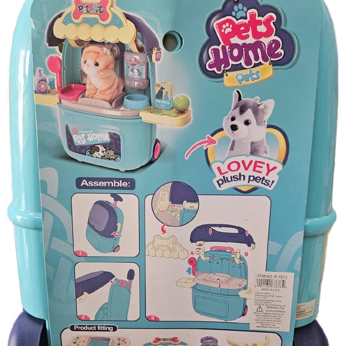 Pet Home Kitten Luggage Playset