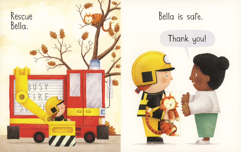 Busy Day: Firefighter Board Book