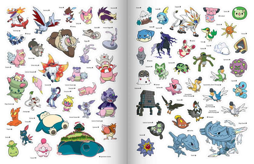 Pokémon Epic Sticker Book Collection 3rd Edition: From Kanto to Paldea