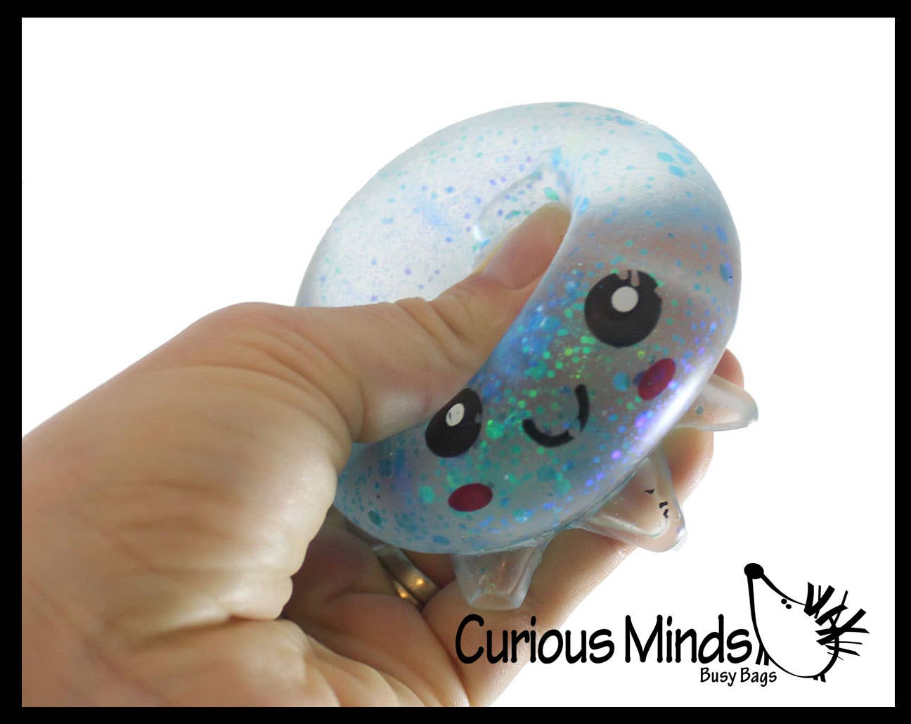 Octopus Sugar Ball Squishy Toy - Syrup Molasses Thick Glue/Gel Stress