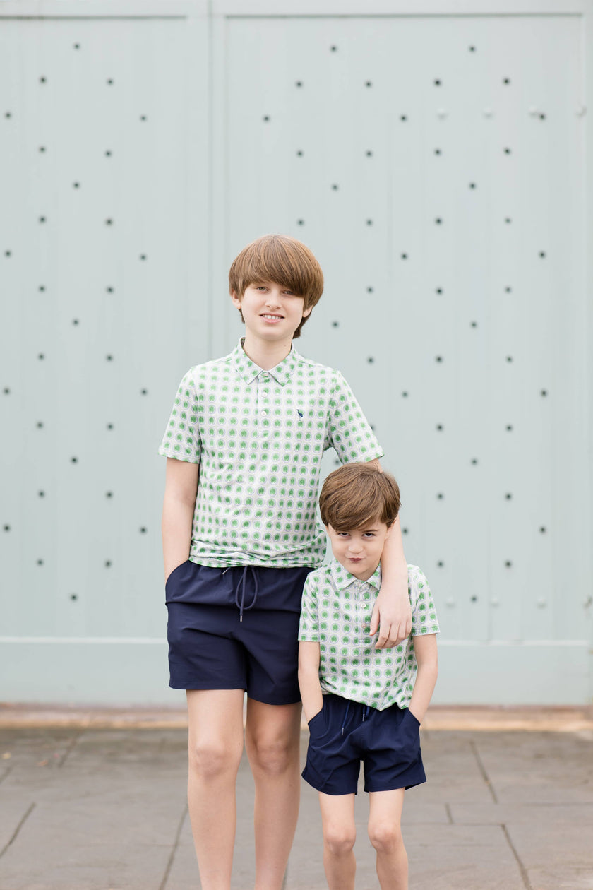 Boys Performance Polo | Palm Paradise