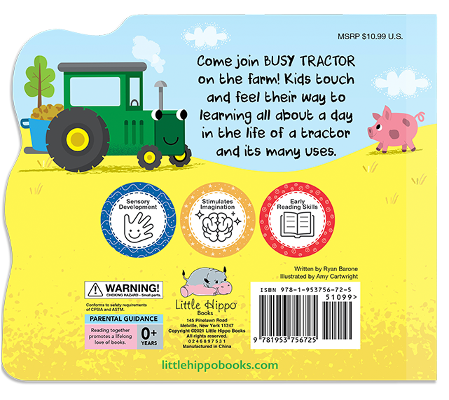 Busy Tractor Board Book