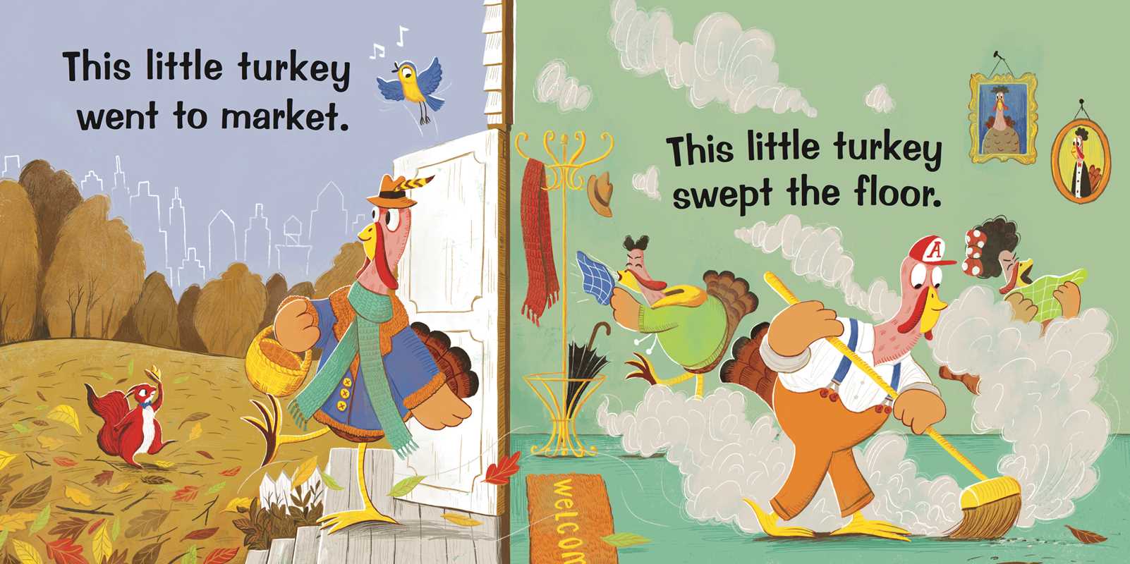 This Little Turkey Board Book