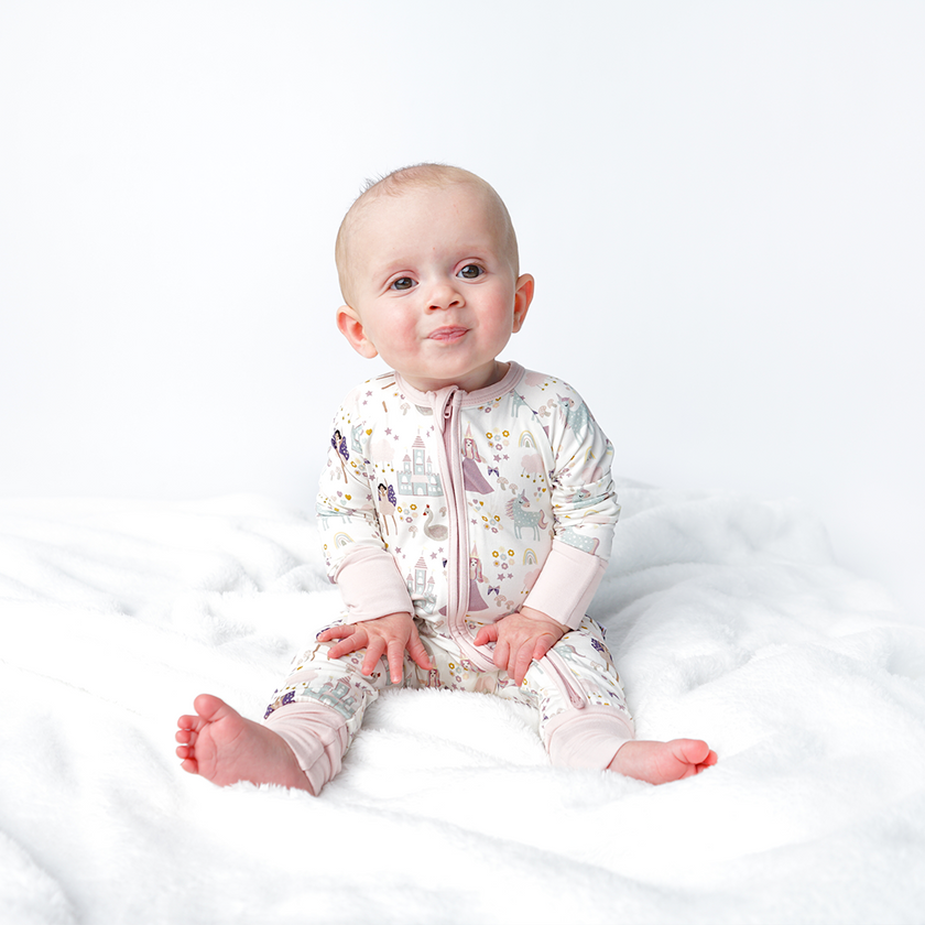 Once Upon a Time Bamboo Convertible Baby Pajamas