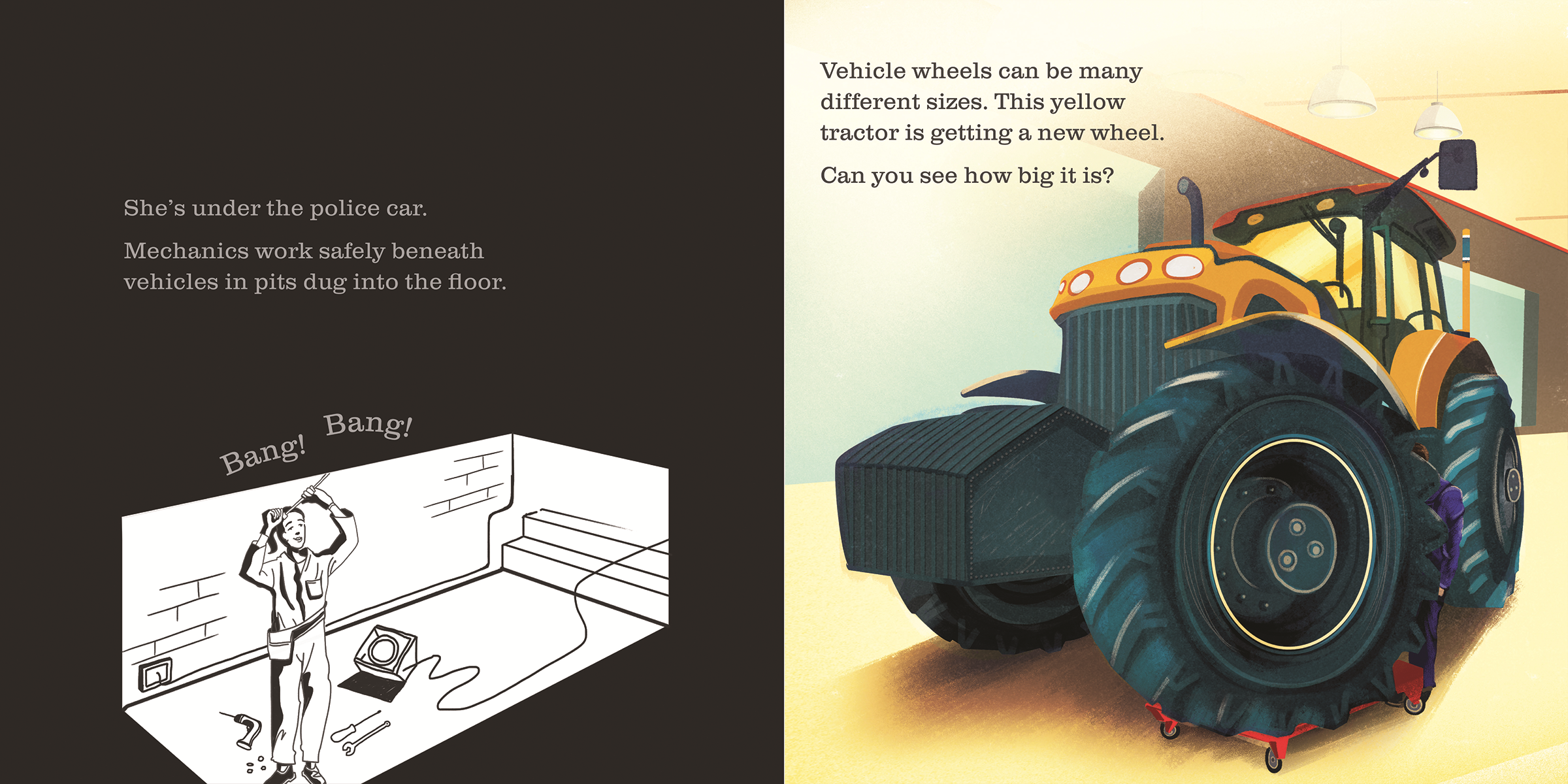 Shine-A-Light: At the Garage Hardcover Book