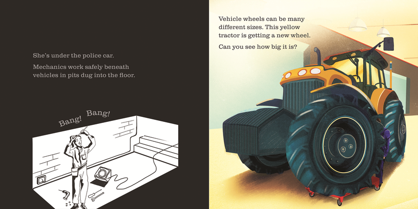 Shine-A-Light: At the Garage Hardcover Book