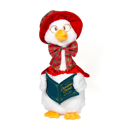 Carolin' Mother Goose (Animated Singing Christmas Plush Toy)