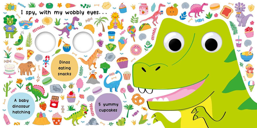 I Spy Dinosaurs Board Book