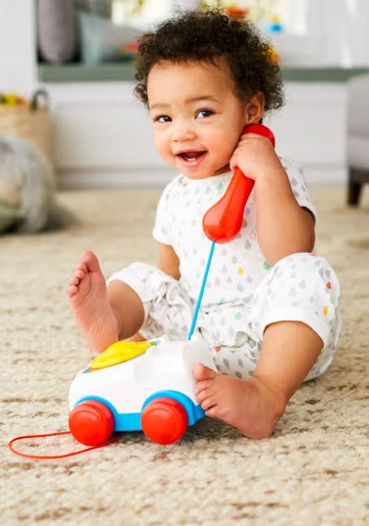 Fisher-Price Chatter Telephone Baby And Toddler Pull Toy