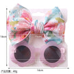 Sunglasses and Floral Headband Set