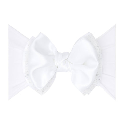 NOVELTY FAB®: Fairytale White Hair Bow
