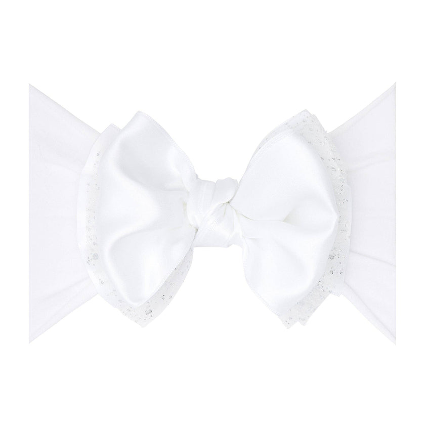 NOVELTY FAB®: Fairytale White Hair Bow