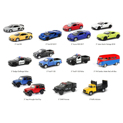 Die Cast Car 24 Piece Reorder Assortment E