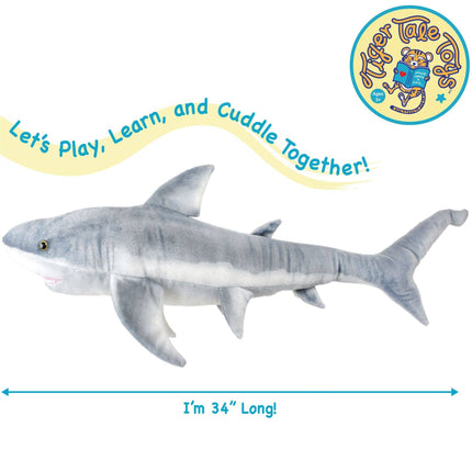 Sammy The Shark 36 Inch Stuffed Animal Plush