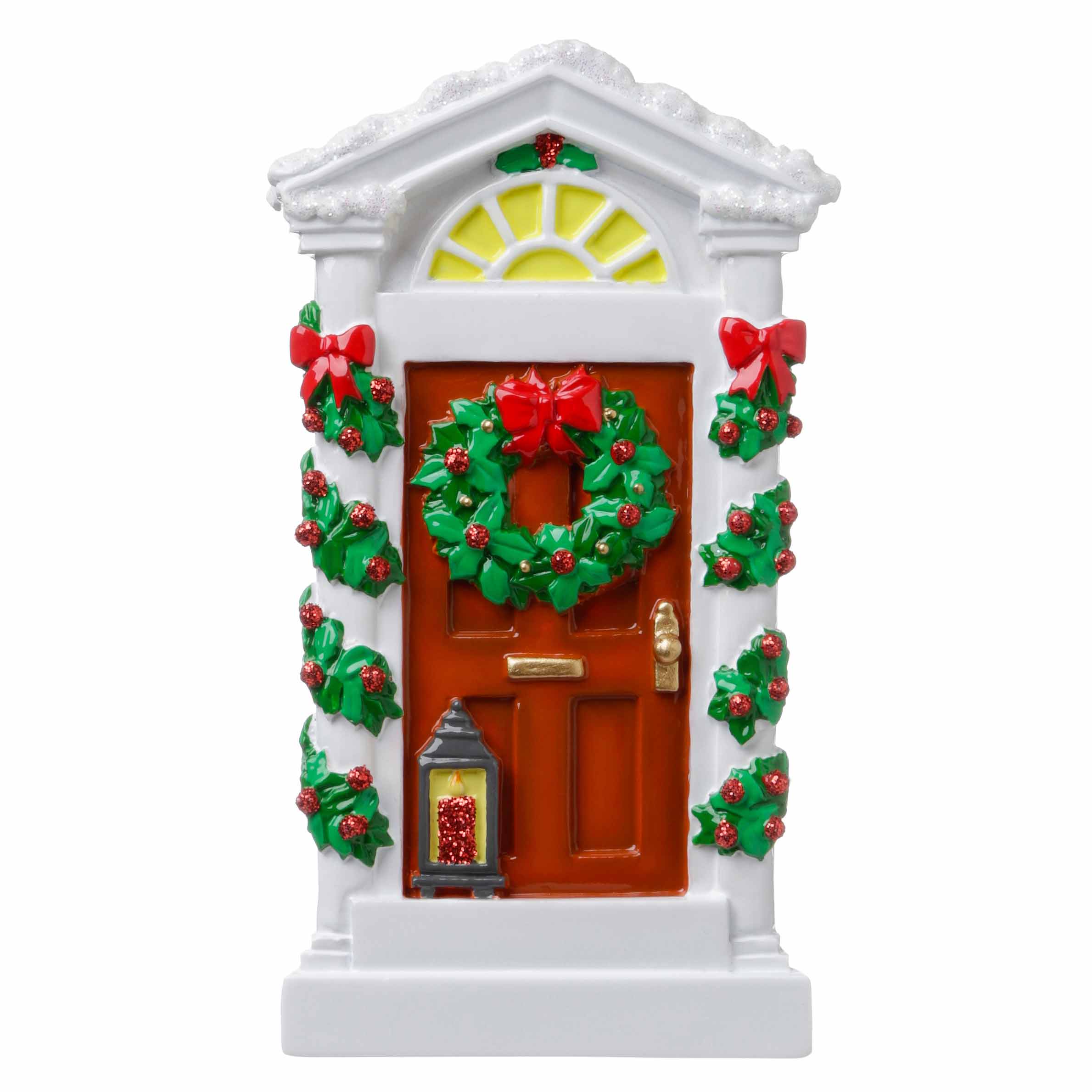 Historic House Door Personalized Ornament