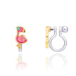 CLIP ON Cutie Earrings | Fantastic Flamingo