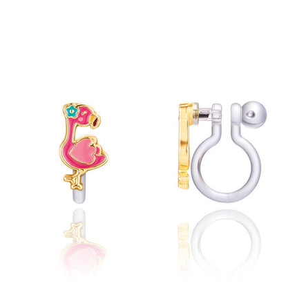 CLIP ON Cutie Earrings | Fantastic Flamingo