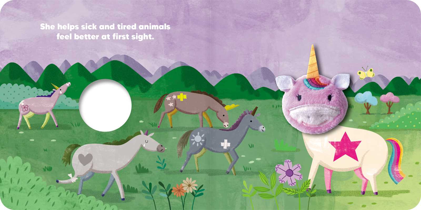 Magical Unicorn: Finger Puppet Book