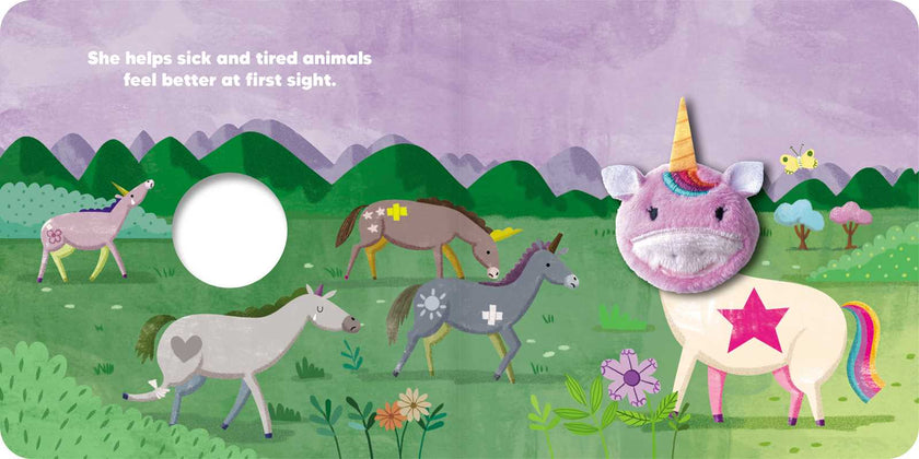 Magical Unicorn: Finger Puppet Book