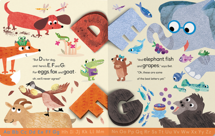 Alﬁe and Bet’s ABC Board Book
