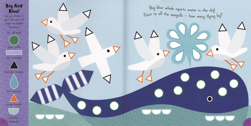 Match and Stick: Under the Ocean Sticker Book