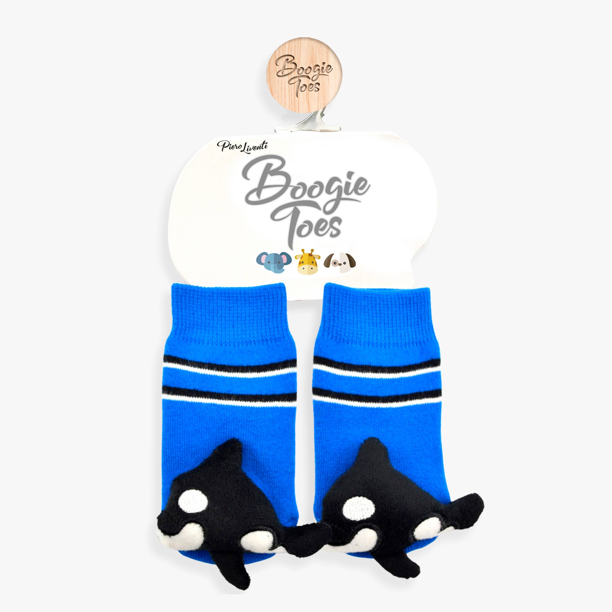 Baby Orca Boogie Toes Rattle Socks