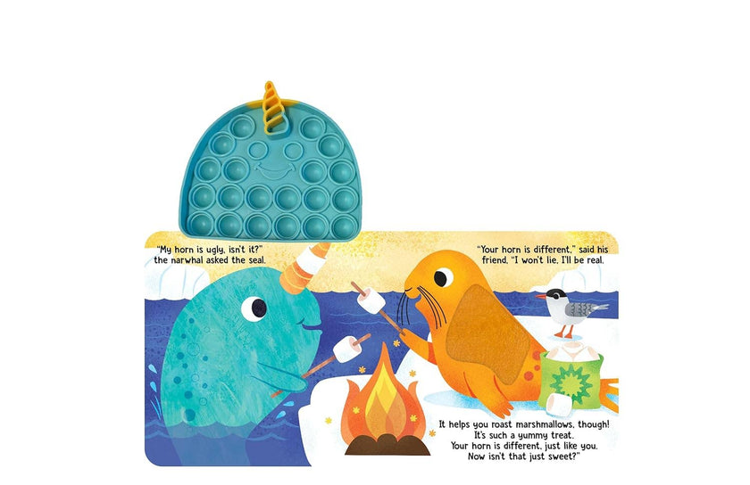 Little Narwhal - Your Sensory Fidget Friend Board Book